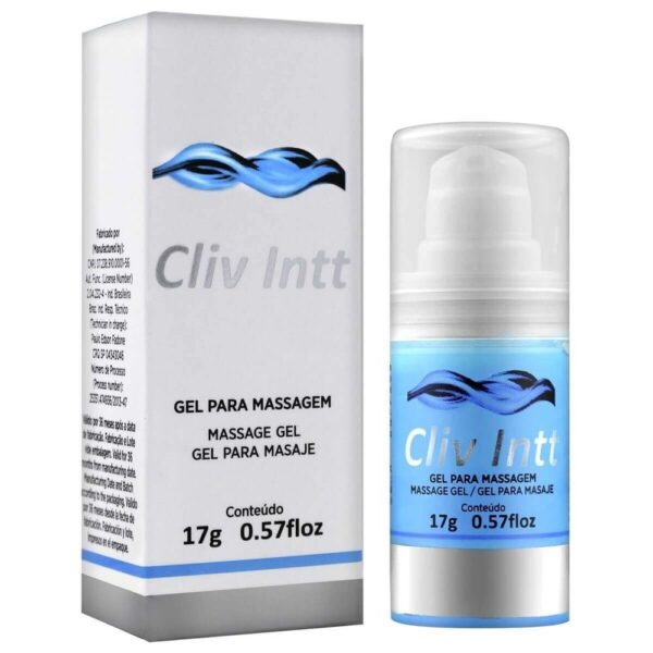 Lubrificante Cliv Gel Anestésico Anal 17g Intt - Sex shop