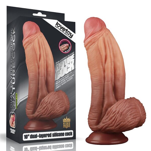 Pênis Grosso Realistica - Nature Cock - Lovetoy - Sex shop - Image 5