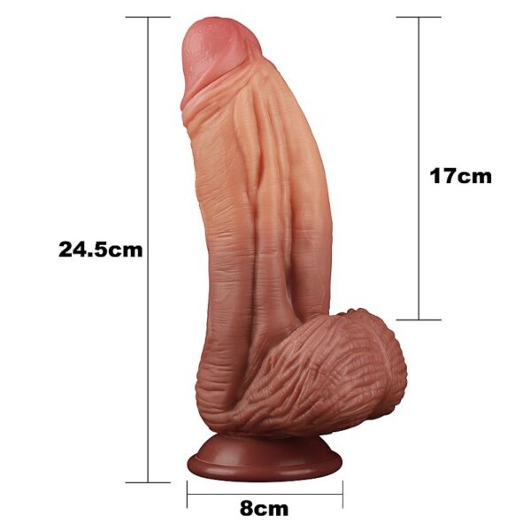 Pênis Grosso Realistica - Nature Cock - Lovetoy - Sex shop - Image 2