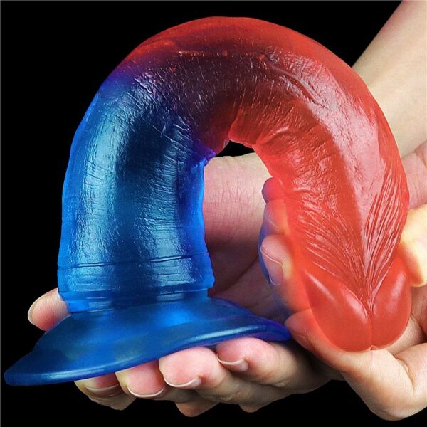 Pênis Dual Color Realistica - Phthacate - Lovetoy 7.0 - Sex shop - Image 7