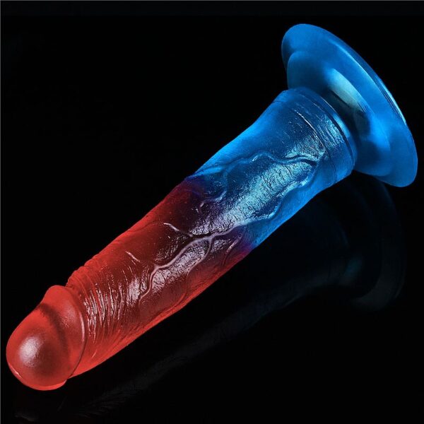 Pênis Dual Color Realistica - Phthacate - Lovetoy 7.0 - Sex shop - Image 8