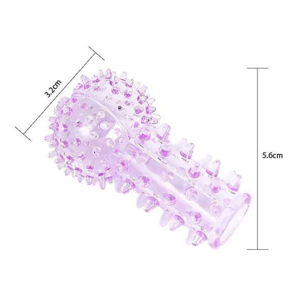 Capa de Dedo em Silicone - Finger Sleeve - Sex shop - Image 3
