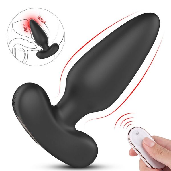 Plug Anal com Vibro - Albert-RCT - S-Hande - Sexshop