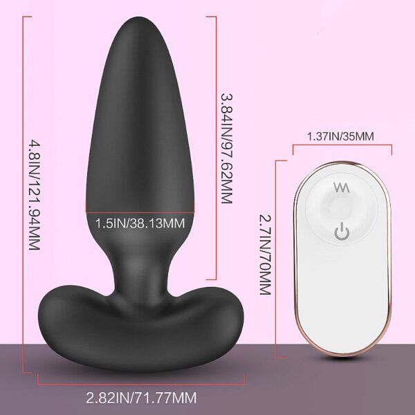 Plug Anal com Vibro - Albert-RCT - S-Hande - Sexshop - Image 5
