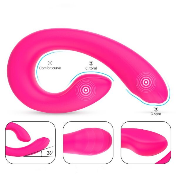 Vibrador Massageador de Ponto G e clitóris - Pheobe - S-Hande - Sexshop - Image 6