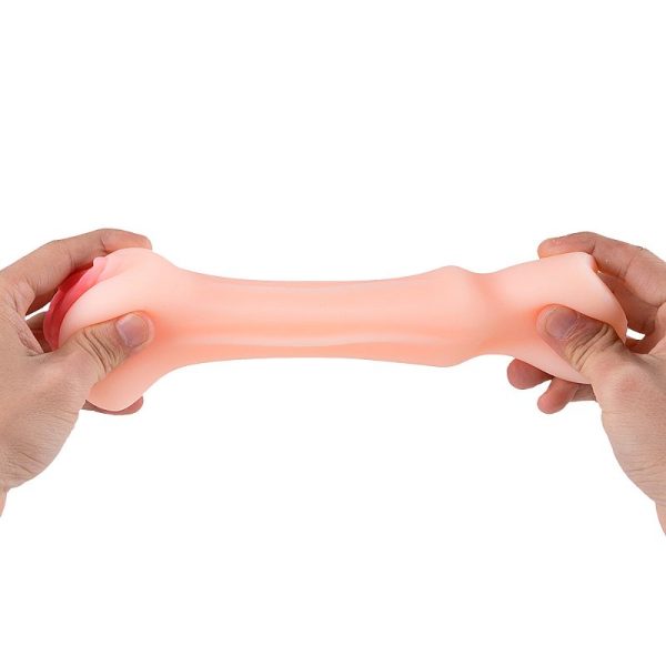 Masturbador Oriental Formato Vagina com Lábios Texturizados - Sex shop - Image 5
