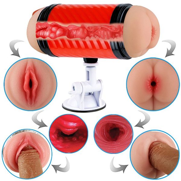 Masturbador Vagina e Anûs com Ventosa - Super Forte II - Image 5