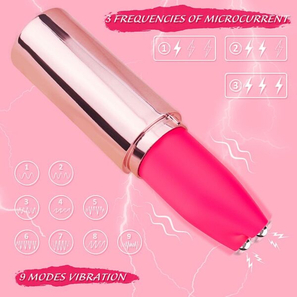 Vibrador Formato Batom Com Vibro e Função de Shock - S-Hande - Sexshop - Image 6
