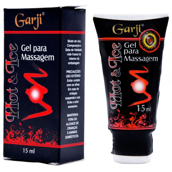 Gel Esquenta e esfria - Hot e Ice 15ml Garji - Sexshop