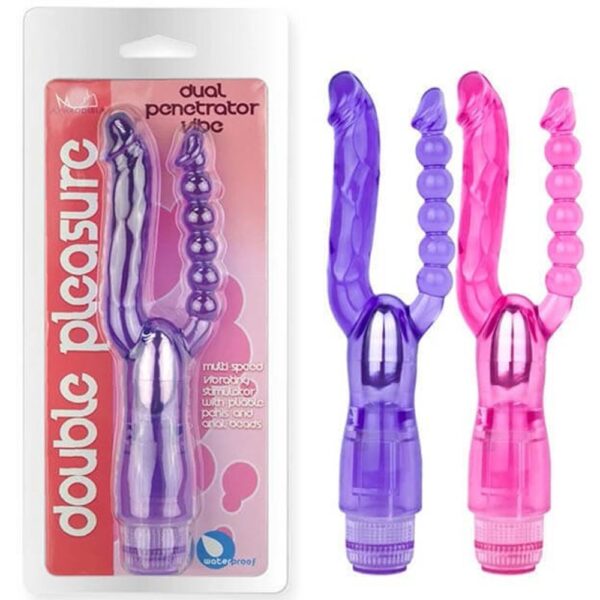 Vibrador Duplo Prazer em Jelly macio - Sexshop - Image 8
