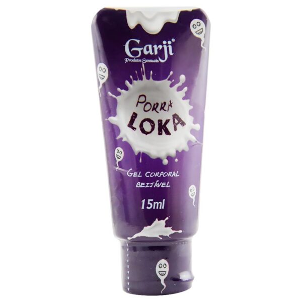 Porra Loka Gel Beijável Esperma 15ml Garji