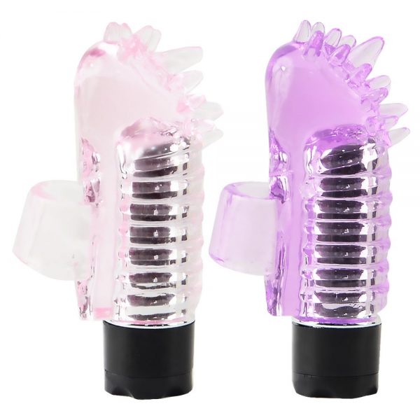 Dedeira Vibratória com Saliências Massageadoras e Vibração - FINGER VIBRATOR - Sexshop - Image 2