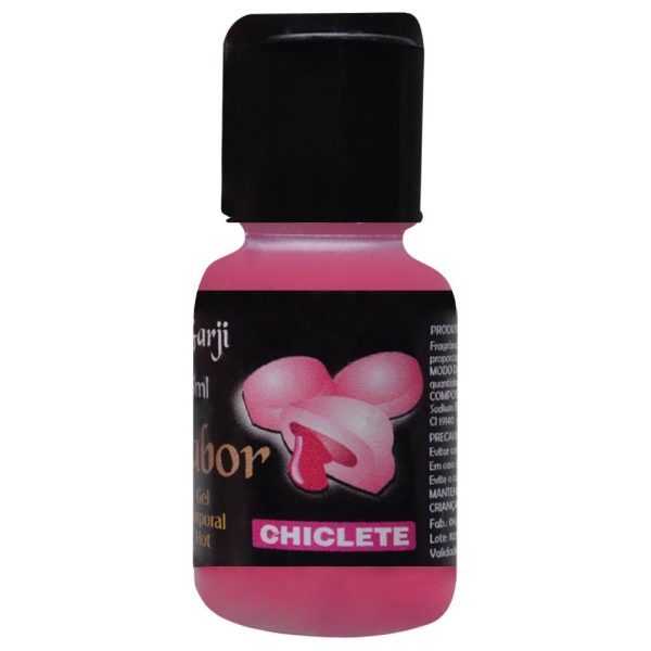 Gel Comestível Mais Sabor Hot Chiclete 15ml Garji - Sex shop - Image 3