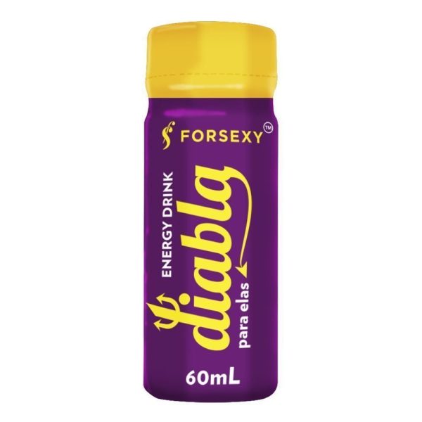 Energético Feminino Diabla Energy Drink Shot 60Ml For Sexy