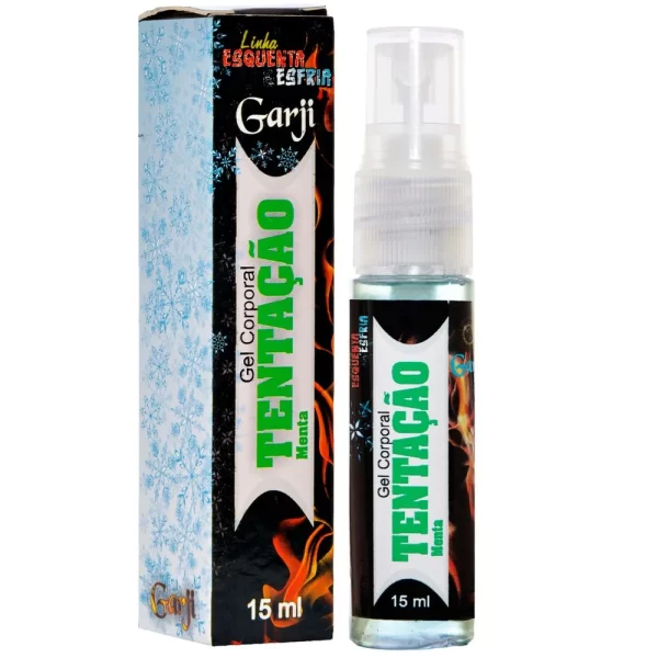Tentação Excitante Menta Spray 15ml Garji - Sexshop