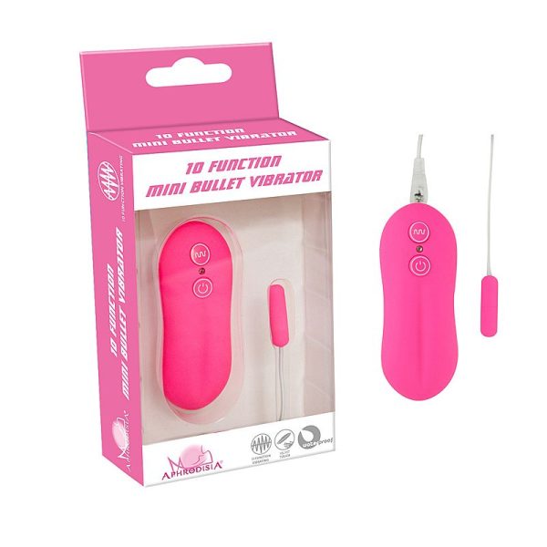 Microcápsula vibratória com 10 vibrações - APHRODISIA - Sex shop