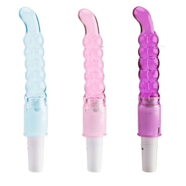 Vibrador e Estimulator G-Spot em Jelly - 16 x 2 cm
