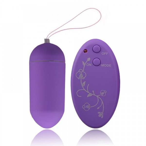 Vibrador Bullet com controle Wireless floral 20 vibrações - Sexshop - Image 5