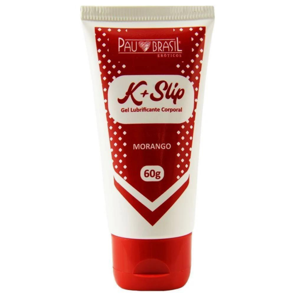 Lubrificante K+ Slip Aromático 60g Morango - Sex shop - Image 2