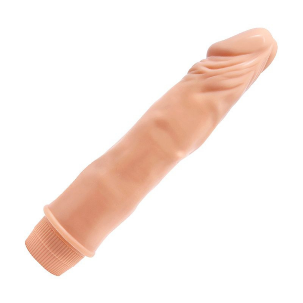 Dildo Barbara Com Vibrador em Silicone - 18x4 cm Baile - Image 5