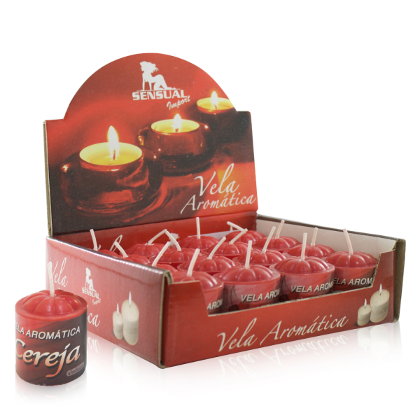 Vela Aromática Aroma Cereja - Image 4