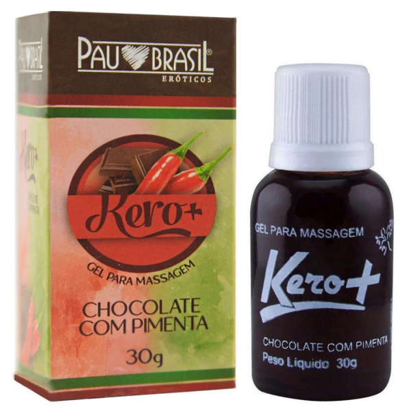 Gel Comestível Kero Mais Chocolate com Pimenta 30 gramas