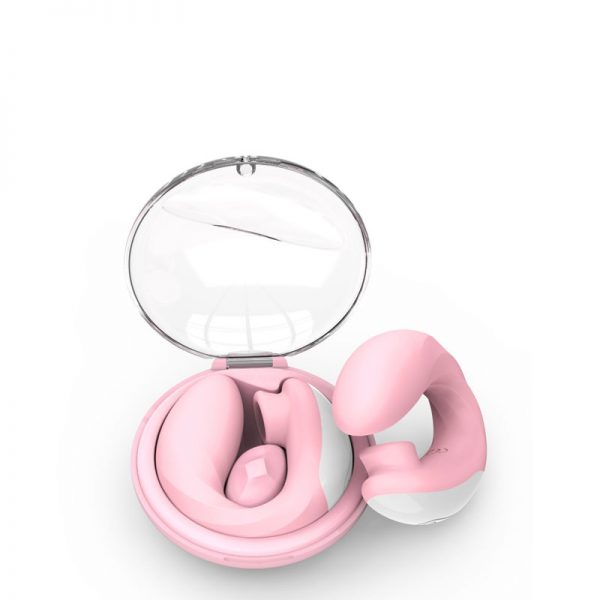 Estimulador Feminino Recarregável com 5 Sucções e 10 Vibrações - TRAVEL COMPANION - Image 6