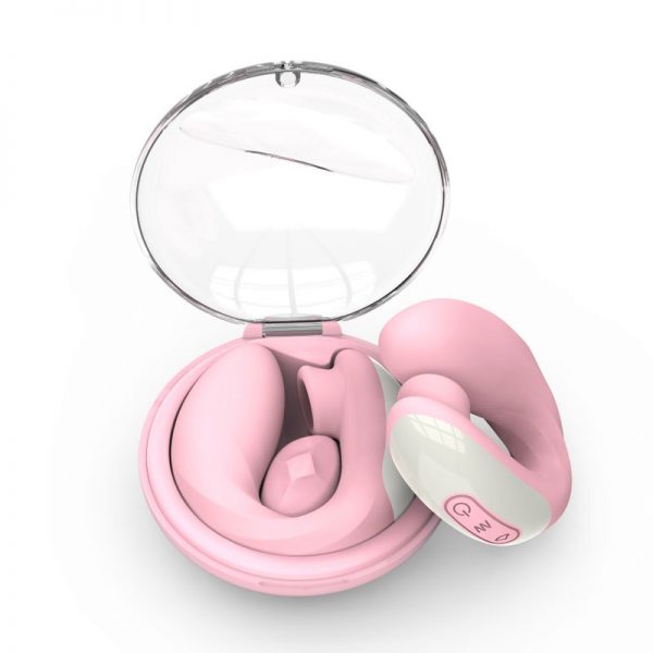 Estimulador Feminino Recarregável com 5 Sucções e 10 Vibrações - TRAVEL COMPANION - Image 7