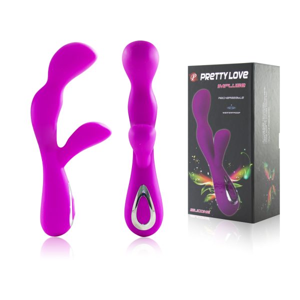 Vibrador PRETTY LOVE IMPULSE BATERIA RECARREGÁVEL - Sexshop