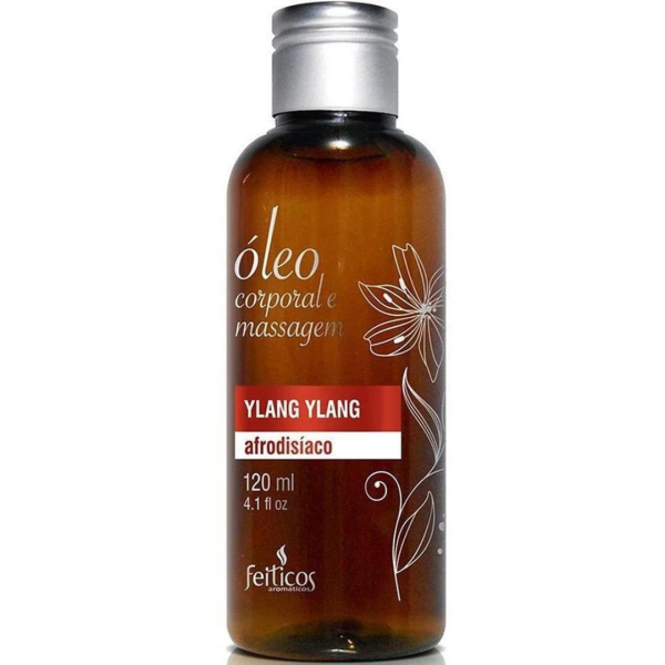 Óleo Aromático de Massagem Ylang Ylang 120ml - Sex shop