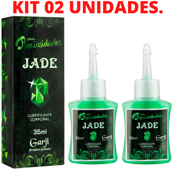 Kit 02 Lubrificante Anestésico Anal JADE 35ml Garji - Sex shop - Image 2