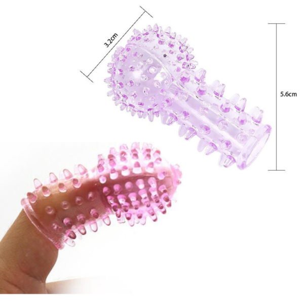 Capa de Dedo em Silicone - Finger Sleeve - Sex shop