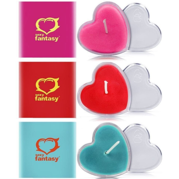 Kit 03 Vela Beijável em Creme sabor Menta 20gramas - Sex shop - Image 4