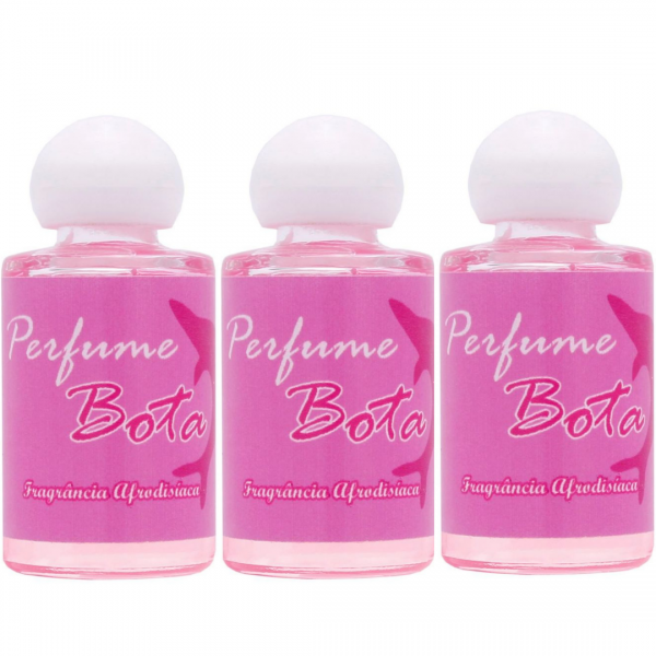 Kit 03 Perfume Afrodisíaco Bota Feminino 15ml Softlove - Sexshop