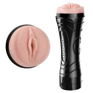 Masturbador Masculino Vagina em Formato de Lanterna com vibrador