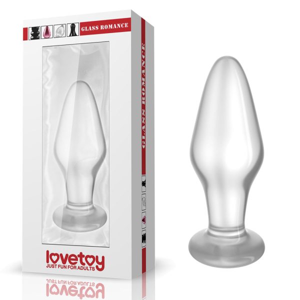 Plug Anal Cônico em Vidro - Lovetoy - Glass Romance
