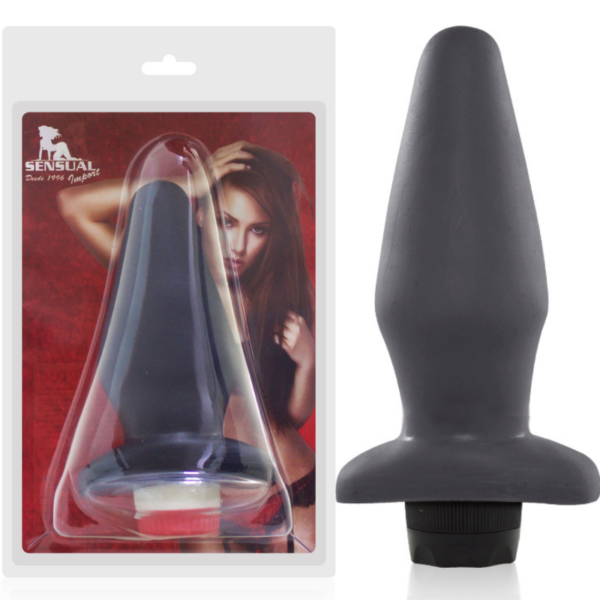 Plug Anal Pênis Real Peter Vibrador Preto - Sex Shop