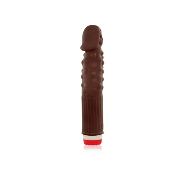 Pênis Real Peter Monalisa com vibrador Marrom - 17,5x3,5cm - Sex Shop - Image 3