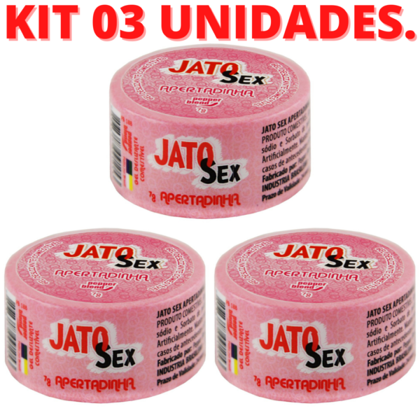 Kit 03 Vagina Apertadinha Jato Sex Gel 7g Pepper Blend - Image 2