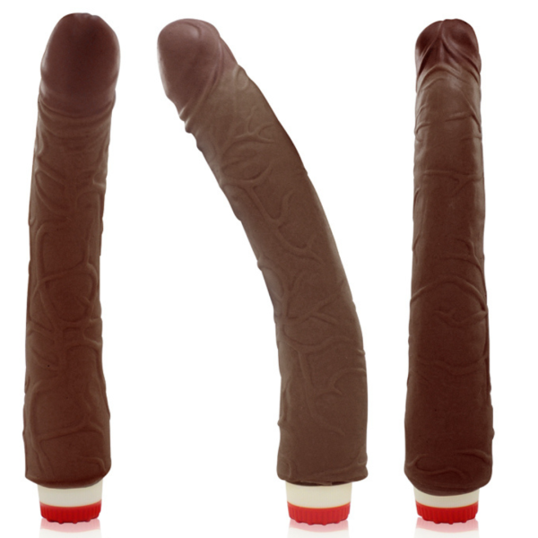 Pênis Real Peter Destroyer vibrador Marrom - 4 x 27 cm - Sex Shop - Image 2