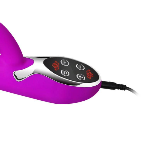 Vibrador Hot com Estimulador do Clitóris 10 Vibrações Recarregável - Image 5