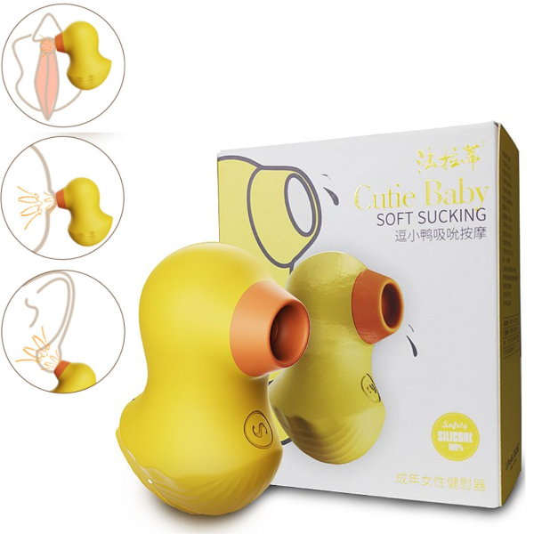 Patinho Estimulador de clitóris com Pulsação - Cutie Baby - Sexshop