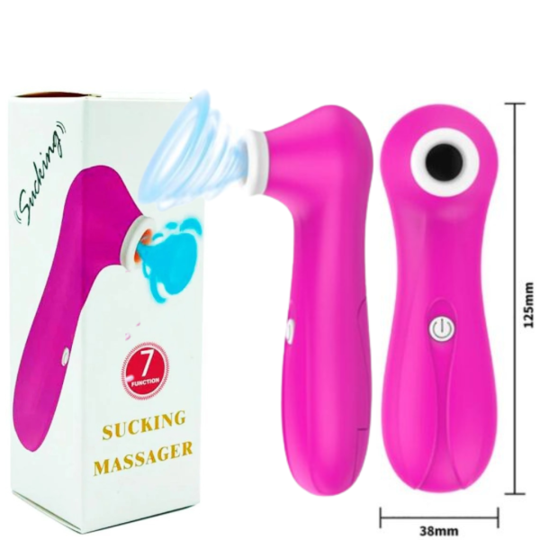 Vibrador com Sugador de Clitóris - Orgasmo Perfeito - Sex shop