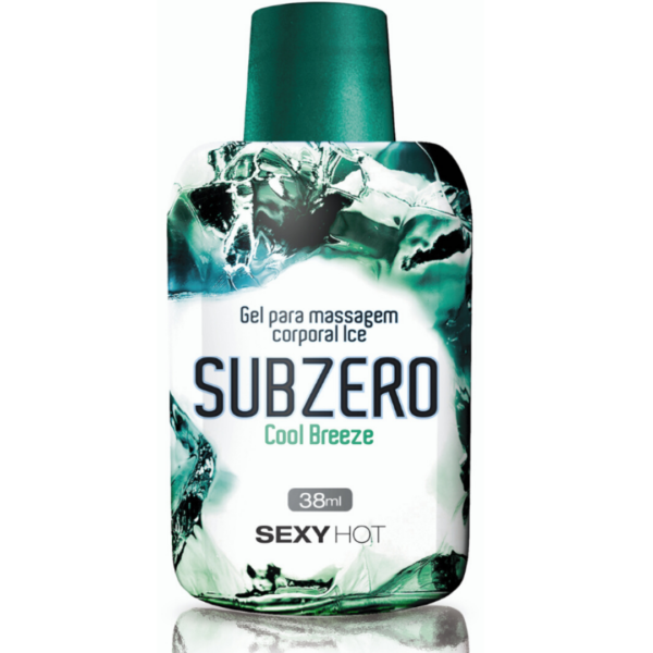 KIT 03 Gel para massagem beijável SUBZERO – Cool Breeze – Sexshop - Image 4