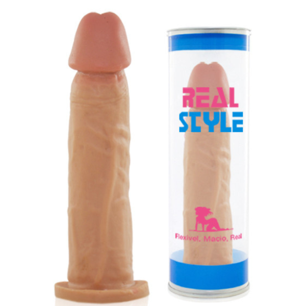 Pênis Real Peter Style BOSS 17x4cm - Sex Shop