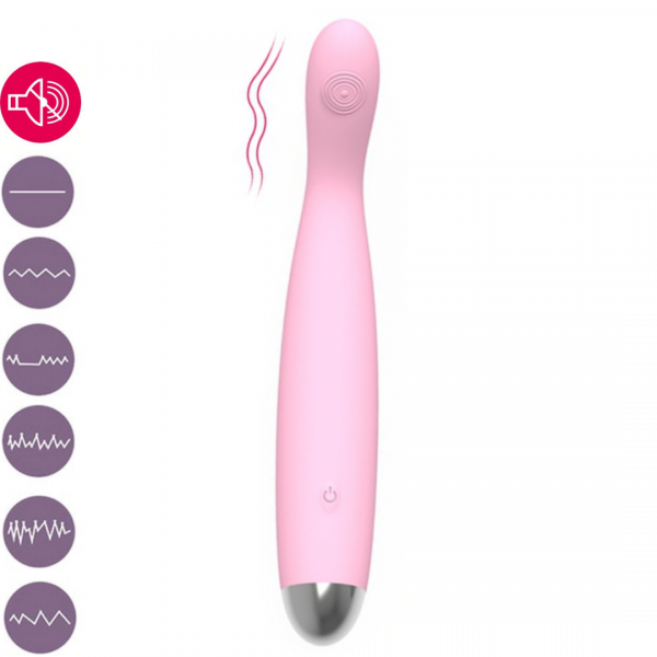 Vibrador Ponto G Intense em Silicone ABS - TOPO TOYS
