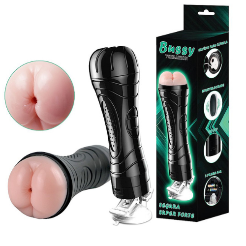 Lanterna com Ventosa Bussy Vibration Ânus