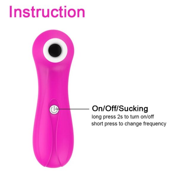 Vibrador com Sugador de Clitóris - Orgasmo Perfeito - Sex shop - Image 4