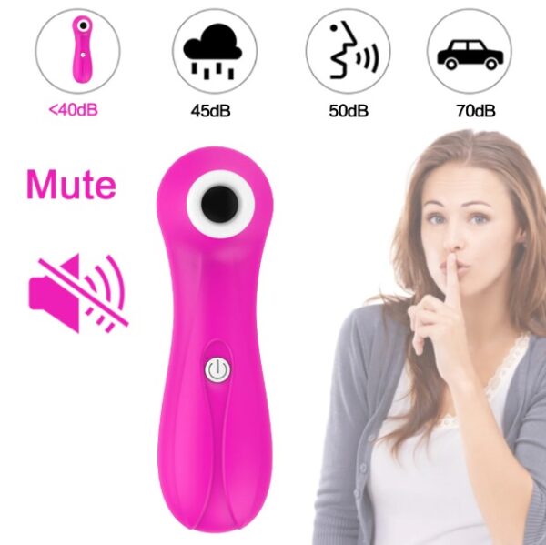 Vibrador com Sugador de Clitóris - Orgasmo Perfeito - Sex shop - Image 2