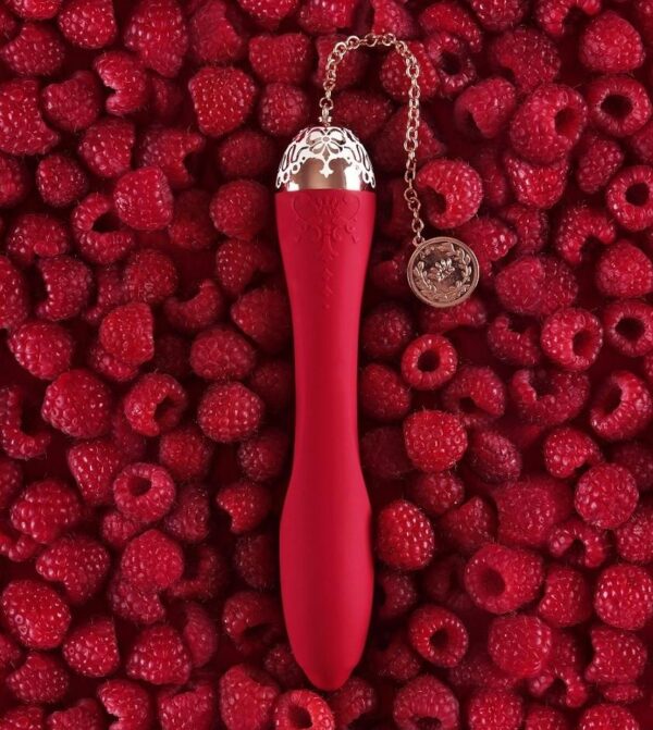 Vibrador Luxo ZALO Versailles Marie G Spot Vibrator Vermelho - Sexshop - Image 8